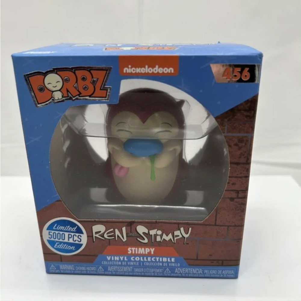 FUNKO DORBZ #456 STIMPY‎ - REN AND STIMPY Retro Limited Edition NEW Sealed